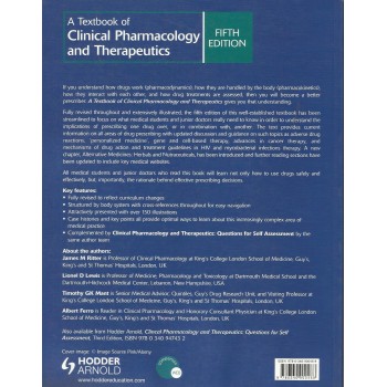 A Textbook of Clinical Pharmacology and Therapeutics